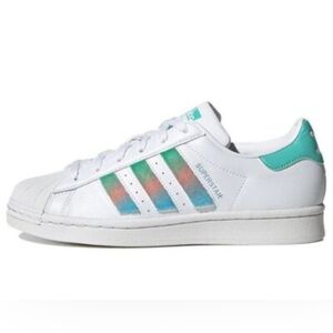 NEW Adidas Superstar Fluffy Strips Sneaker 7